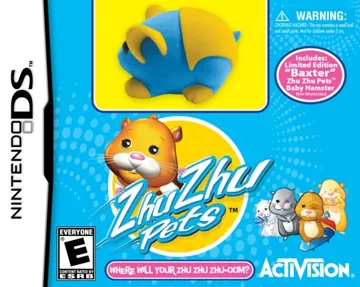 Zhu Zhu Pets (USA) box cover front